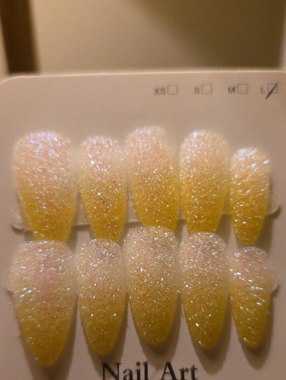 N/A sparkling yellow
